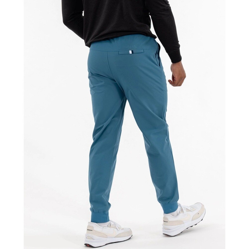 Rhoback Teal Blue Jogger Pants